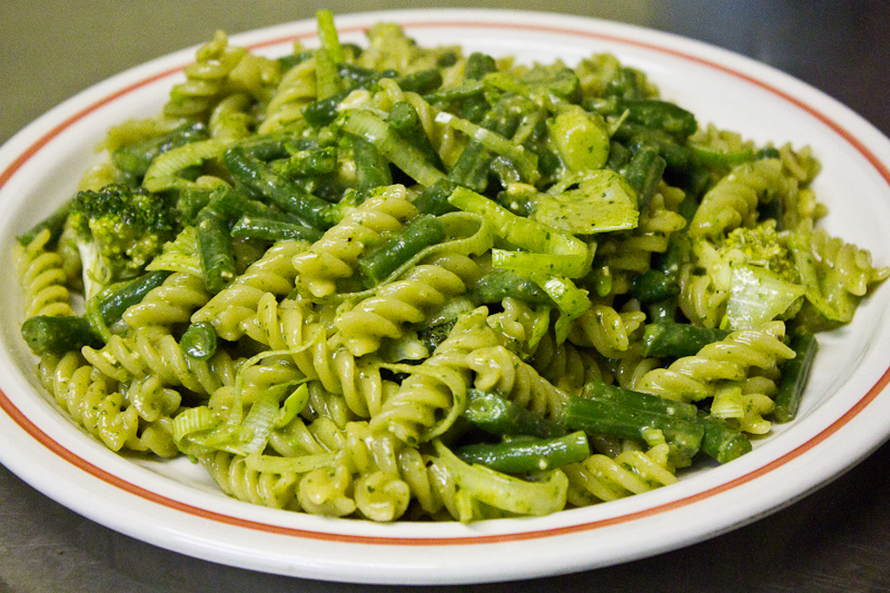 Green Pesto Pasta
